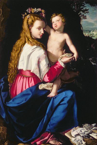 Madonna and Child by Alessandro Allori